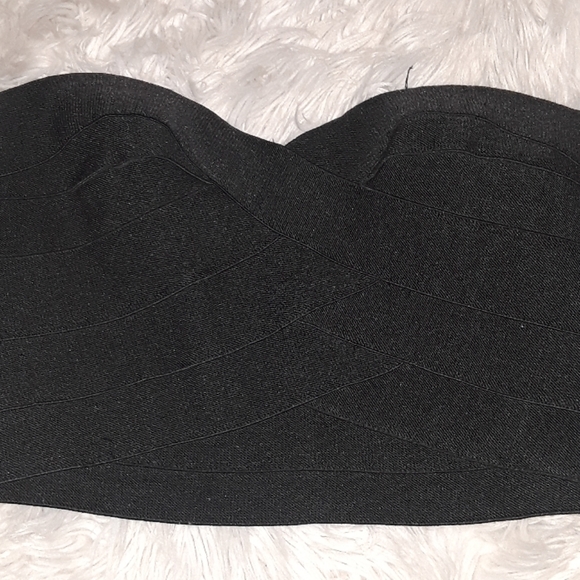Black bandage crop top - Picture 6 of 6